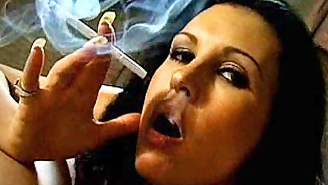 Rökning Kåt, Cigarett Porr