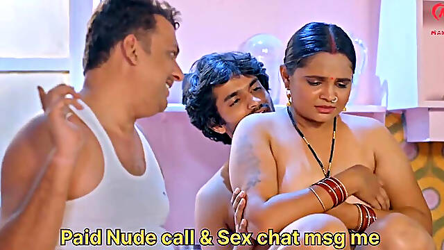 Bap Beta Or Mom In Low Adult Web Series Threesome Sex