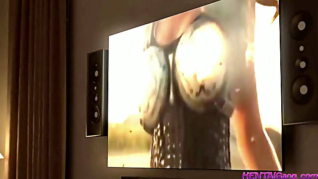 Big Ass Stepmom Gets Deeply Fucked by Stepson in a Steamy 3D FAMILY Sex