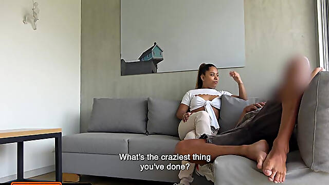 Real Amateur Big Tits Latina Drilled Deep By Big Dick American Tourist