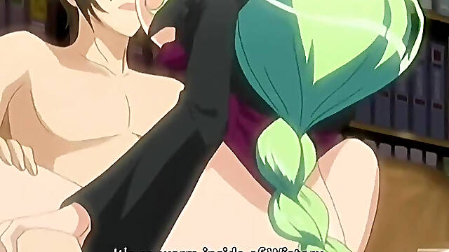 Busty Maid MILF Caught Fucking the Boss - Hentai Uncensored [Subtitled] porn