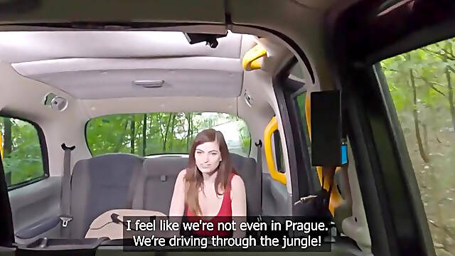 Nicole Rae Takes A Wild Ride In A Fake Taxi With A Steamy Finish!
