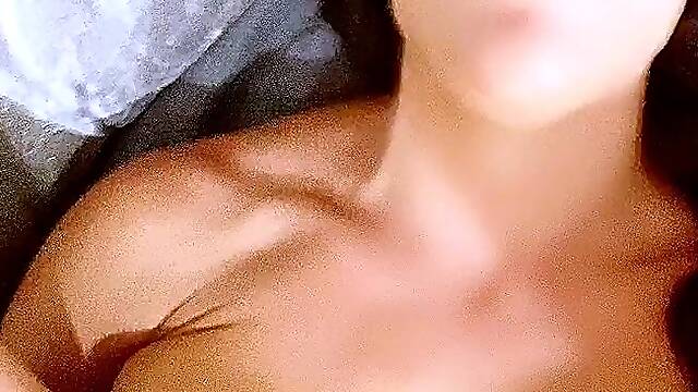 Sexy webcam brunette with big boobs