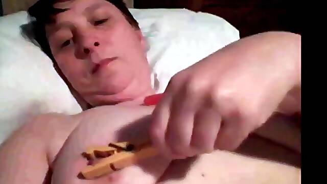 Big-Titted Danish Milf Slave