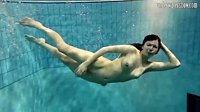 Passionate escort's nudist trailer
