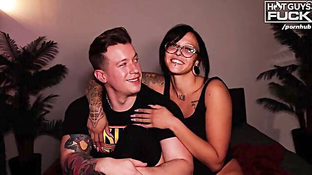 Lissome mantraps big tits video