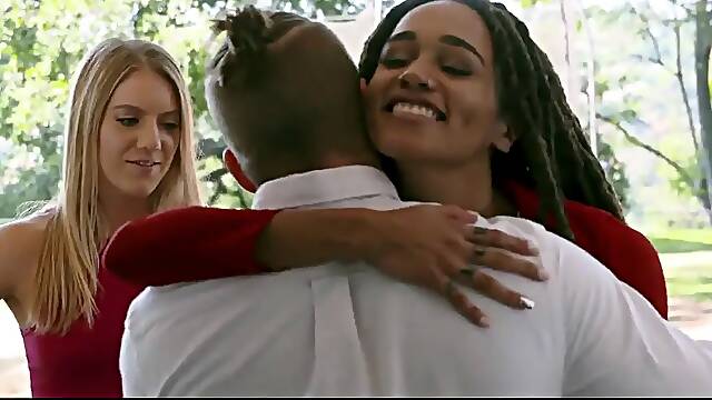 Blackvalleygirls - sexy teenager steals milky girls bf