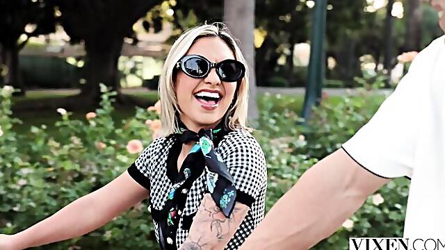 Well-made Alberto Blanco and Gypsy Rose - cum in mouth video - Vixen