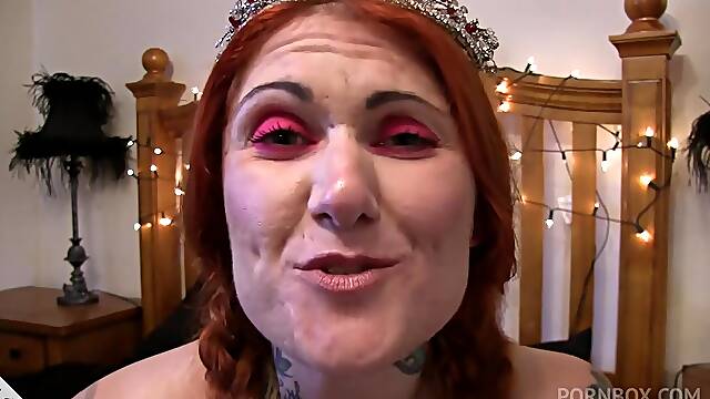 Naughty Tattooed Bride Wants An Anal Fuck From Her Hookup On Her Wedding Day