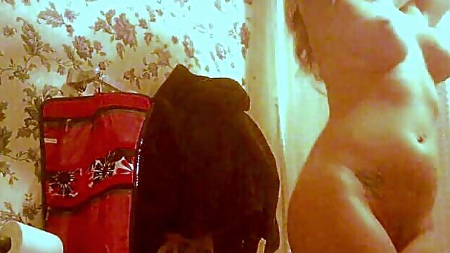 Jen Dancing Before Shower