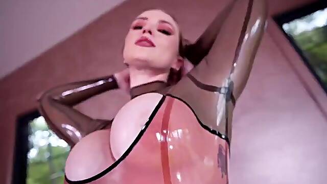 Scarlet Chase Takes Elic Chases Hard Anal in Domina Dress