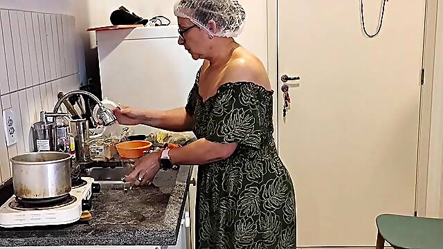 Granny Latina Gets Fucked