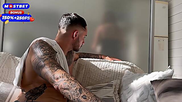 Paula Rojas makes a turk to the bricklayer and ends up fucking him PART 2 - FT Eldesc0