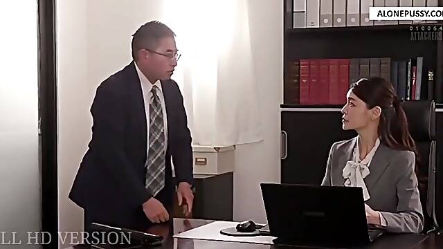 Busty Married Female Boss