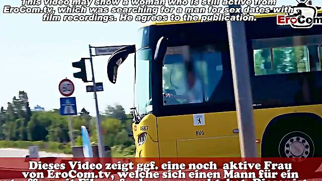 Fat young woman makes an anal date with a German sex agent