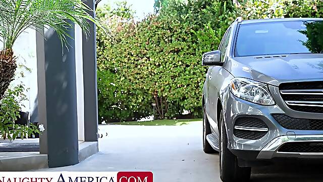 Trophy wife London River fucks who she wants when hubby is away