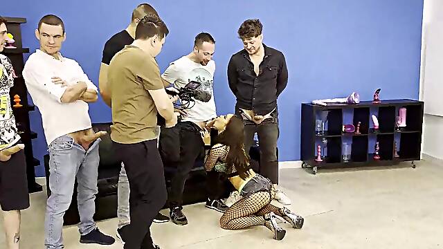 Behind The Scenes Fast And Furious Fuck Wet Monika Fox 6on1 Gangbang, Double Anal, Deepthroat, Rough, Wrecked Arse, Pee Drink Shower, Squirting, Cum in Mouth And Swallow