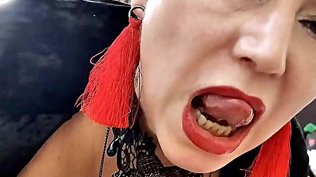 Aimee & Peter, MARRIAGE LYRICS: Mature slut wife in red stockings, with a dick in her mouth from the heart and on camera....))