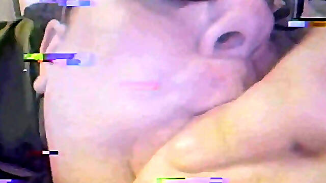 Ugly girl with big boobs shaves head for breast sucking experiment