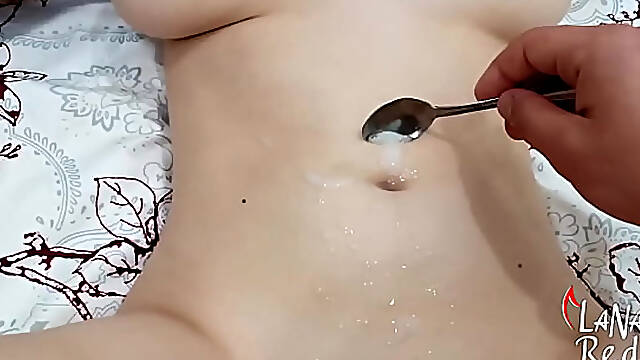 Busty Teen Sucking and Hard Pussy Fucking Big Dick - Cum Swallow POV