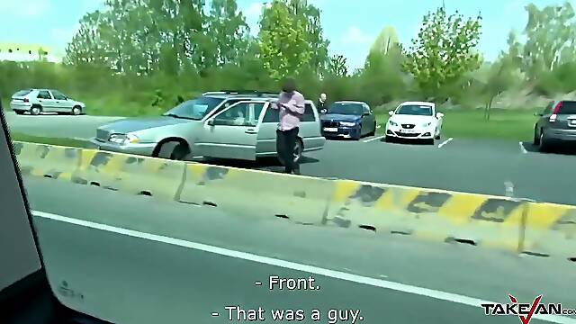 Perfekta Stora Bröst, Utomhus Milf