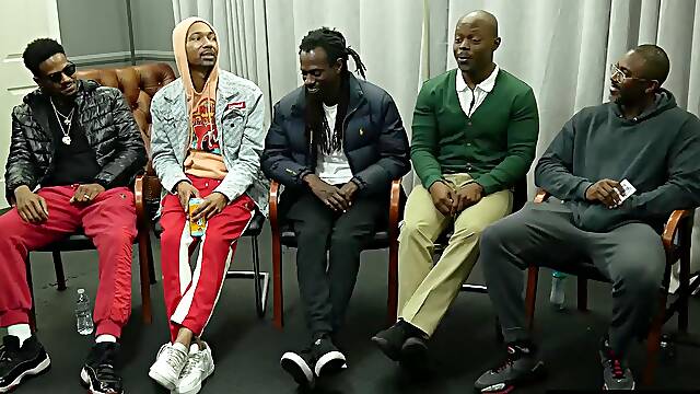 GangbangCreampie - Hot Blonde Dripping WIth Cum And SPITROASTED Hard In Gangbang