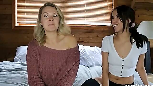 Ersties - Sexy Canadian Girls Enjoy Hot & Steamy Shower Then Take Turns Pleasuring Each Other