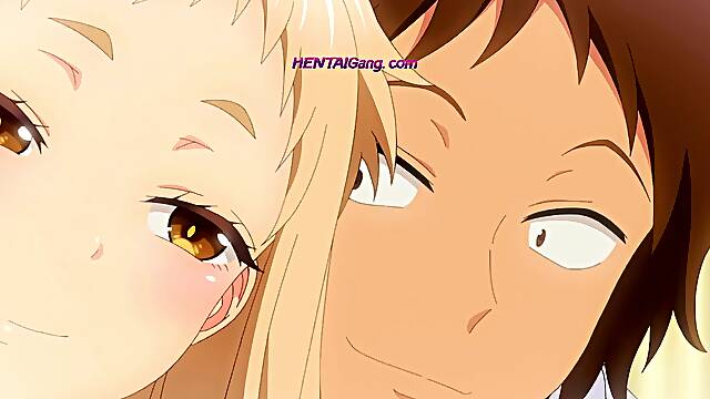 Their first time gets unexpectedly hot when she tries to put the condom on with mouth