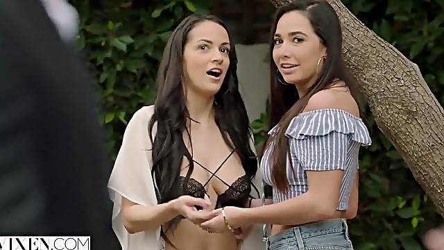 Karlee Grey and Sofi Ryan have Wild Coitus with Celebrity