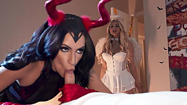 Hime Marie and Kayley Gunner crazy sex xxx clip