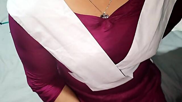 Stepsister goes to the cinema with her boyfriend and gets drilled. part 01