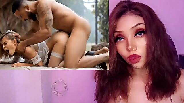 Bride receives anal invasion from a BBC previous to her wedding - Ai sexy experience: Visit the "Ai sexy experience" channel to see the full movie scene