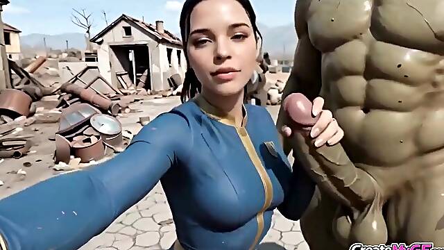 Monster Planet - Hawt Astronaut Discovered Biggest Shlong Monster On Secret Planet