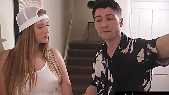 DEVILS FILM - Breasty mother Id like to fuck Adira Allure Curious About Str8 Anal Gets Screwed By Neighbour