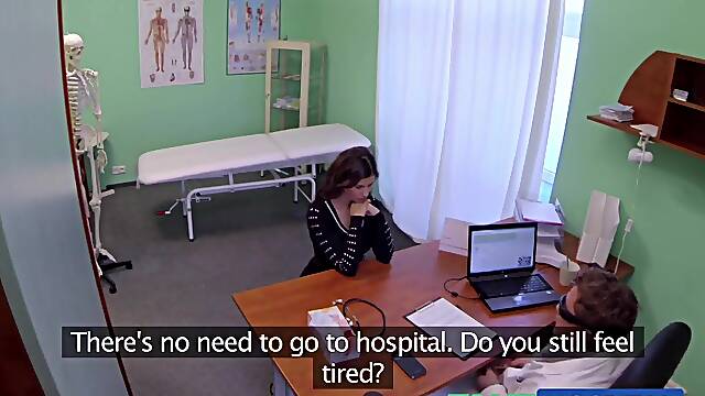 Fake Hospital Raunchy treatment turns nice-looking breasty patient