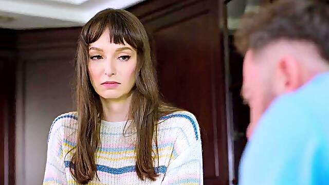 Nasty - Pair Put Their Differences Aside & Invite Sexy Golden-haired Emma Hix for Three-some