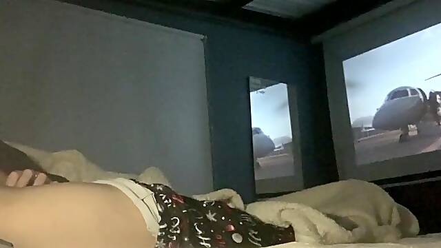 My stepbrother invites me to his room to see a episode when no one is home and I end up impaled on his penis