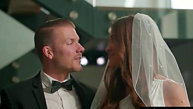 PURE TABOO Concupiscent Bride Gizelle Blanco Shamelessly Teases Spouse In Front Of Wedding Witnesses