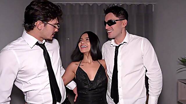 Interview with Latin Dominatrix Becomes Double Vaginal Penetration - Camila Henao