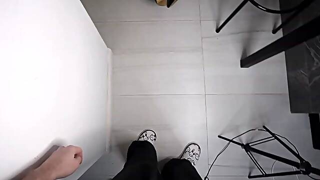 Alma bohler cleaning up after sex, pov amateur