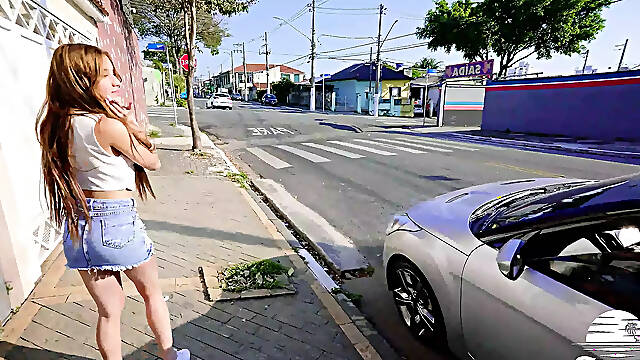 The Hotty Met a Porn Actor, Got Concupiscent and Wanted to Screw Him Nearby, the Chap Didnt Give Him Peace