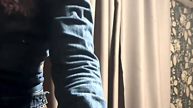 Denim Deepthroat, Gagging and Spit Play. Double Cum Gulp
