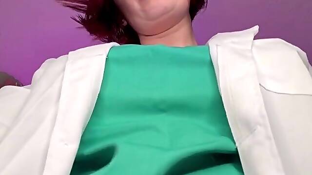 UK DR MOM Belle Ohara inspects your prostate and gives u an climax