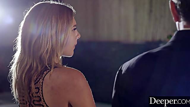 Breathtaking blond gabbie carter helps out hubby