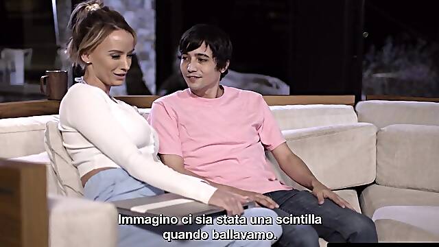 ADULT TIME - mother Id like to fuck Pristine Edge Is Kept Up All Night By Stepsons Want To Screw - ITALIAN SUBTITLES