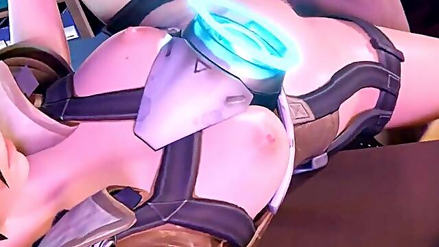 Tracer gets plowed on the Bosss table. Overwatch