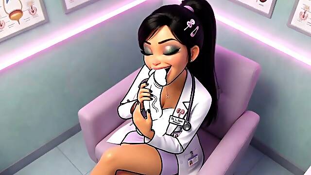 Asian dame physician helps shrink my erection