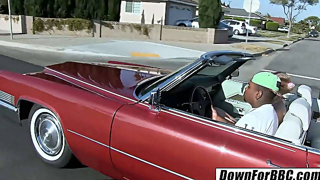 DOWN FOR BBC - Chloe Cherry Skinny Stepdaughter With BBC