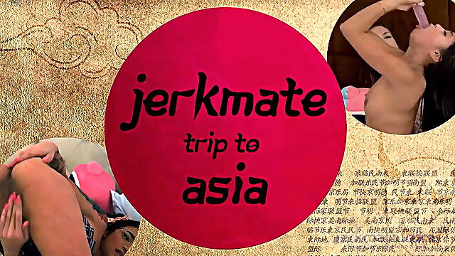 Trip to Asia - Small Asian Takes On Big Black Cock