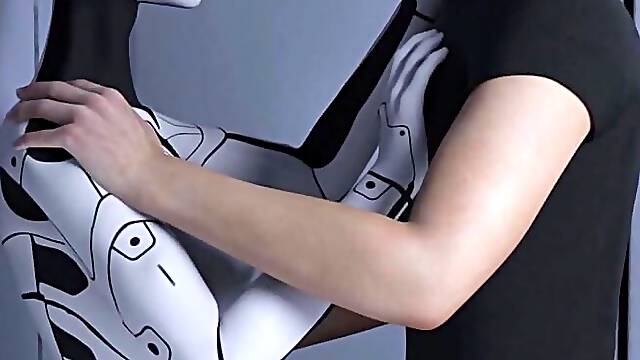 Projekt Passion Creampies Cum Inside Hot Blonde, Busty AI Sex Robot Girl, Anal Pie Alien &amp;...